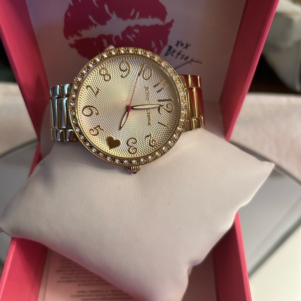 Gold and Silver Women's Watch